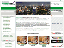 Tablet Screenshot of bangkokpropertyfinder.com